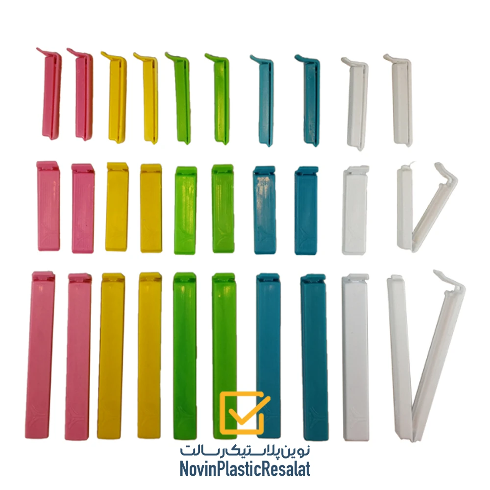 گیره کیسه کوچک و بزرگ مخلوط ۳۰ تایی گیره کیسه کوچک و بزرگ مخلوط ۳۰ تایی