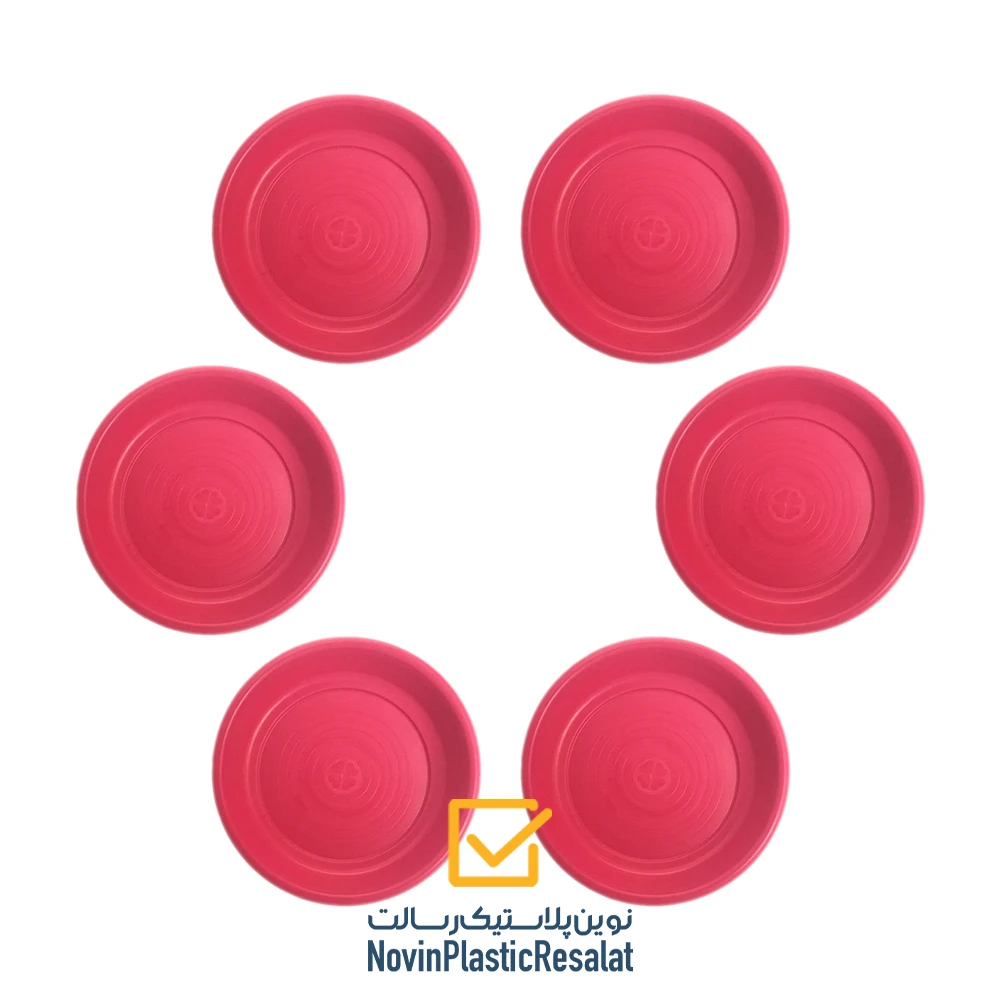 زیر گلدانی 6 عددی زیر گلدانی 6 عددی